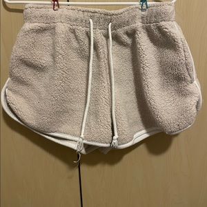 Forever 21 Fuzzy Lounge Shorts